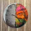 124 - 3D UV Abstract Wall Clock
