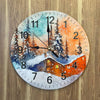 126 - 3D UV Landscape Wall Clock