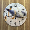 131 - 3D UV Feathers Wall Clock