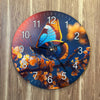 254 - 3D UV Butterfly Wall Clock
