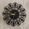 Crystal Flower Design Clock