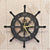 Boat Wheel Wall Clock