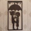 Couple under umbrella Wall Hanging
