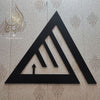 Allah Name triangle Frame Calligraphy