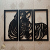 3 Frames Zebra Wall Hanging
