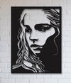 Female Face Wall Hanging